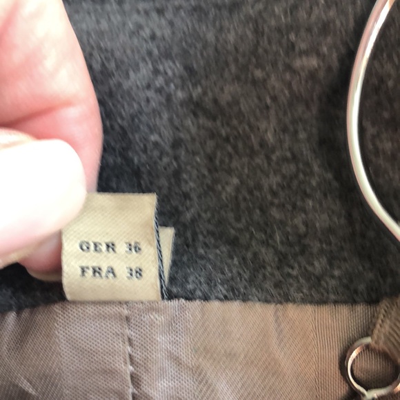 Burberry grey wool coat - Picture 4 of 16